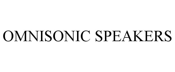 OMNISONIC SPEAKERS