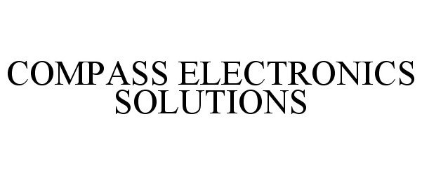 COMPASS ELECTRONICS SOLUTIONS