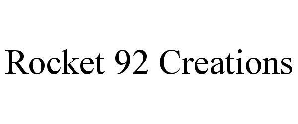 ROCKET 92 CREATIONS