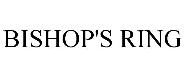 BISHOP'S RING