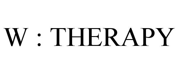 W : THERAPY