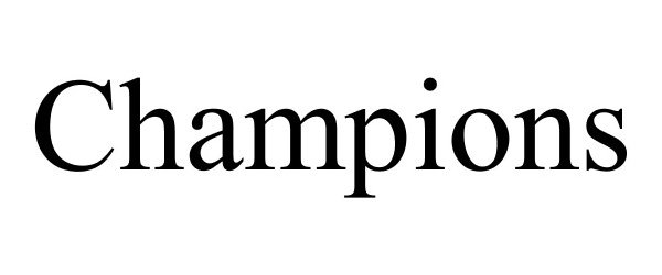 CHAMPIONS