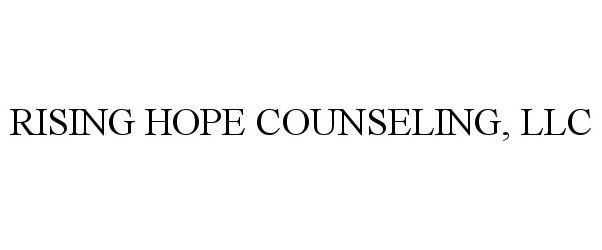 RISING HOPE COUNSELING, LLC