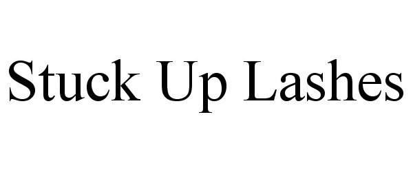 STUCK UP LASHES