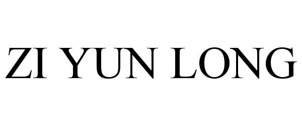 ZI YUN LONG