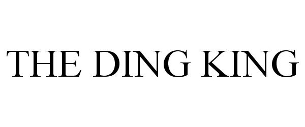 THE DING KING