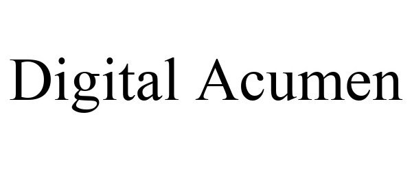 DIGITAL ACUMEN