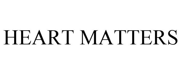 HEART MATTERS