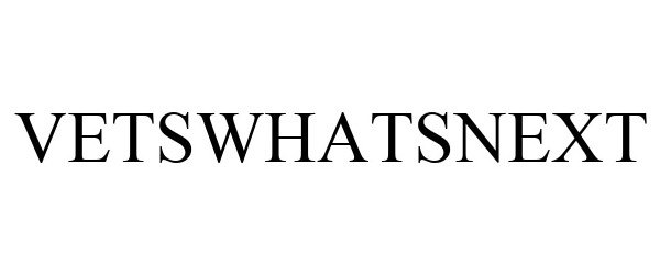 VETSWHATSNEXT