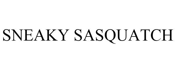 SNEAKY SASQUATCH