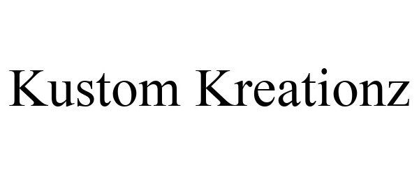 KUSTOM KREATIONZ