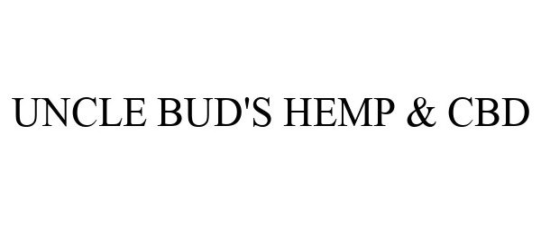 UNCLE BUD'S HEMP & CBD