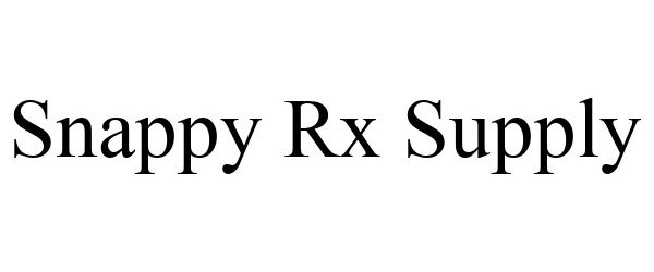 SNAPPY RX SUPPLY