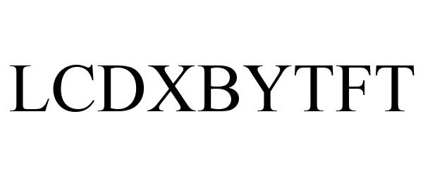 LCDXBYTFT