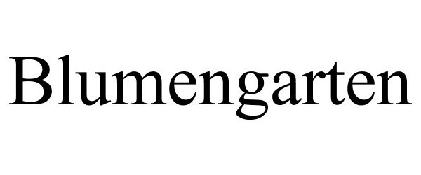 BLUMENGARTEN