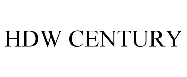 HDW CENTURY