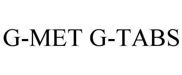 G-MET G-TABS