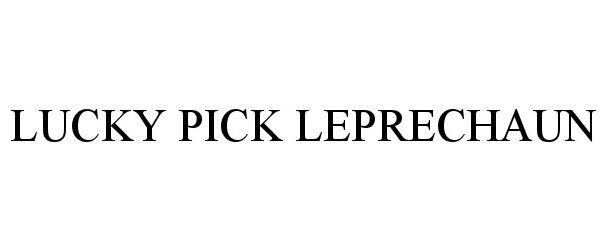 LUCKY PICK LEPRECHAUN