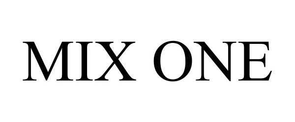 MIX ONE