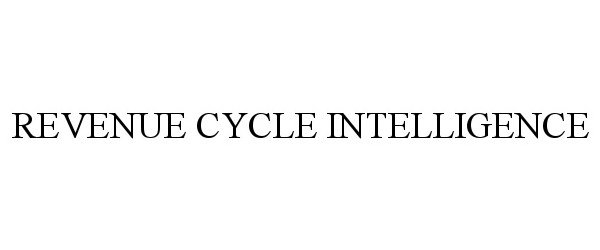 REVENUE CYCLE INTELLIGENCE
