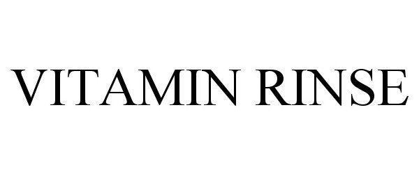 VITAMIN RINSE