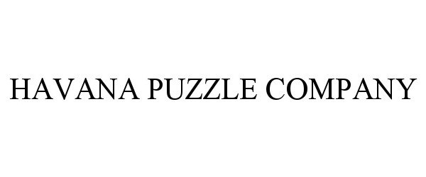 HAVANA PUZZLE COMPANY