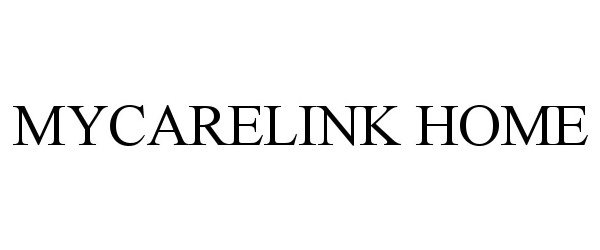 MYCARELINK HOME