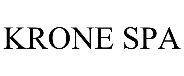 KRONE SPA