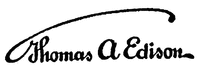 Thomas a Edison